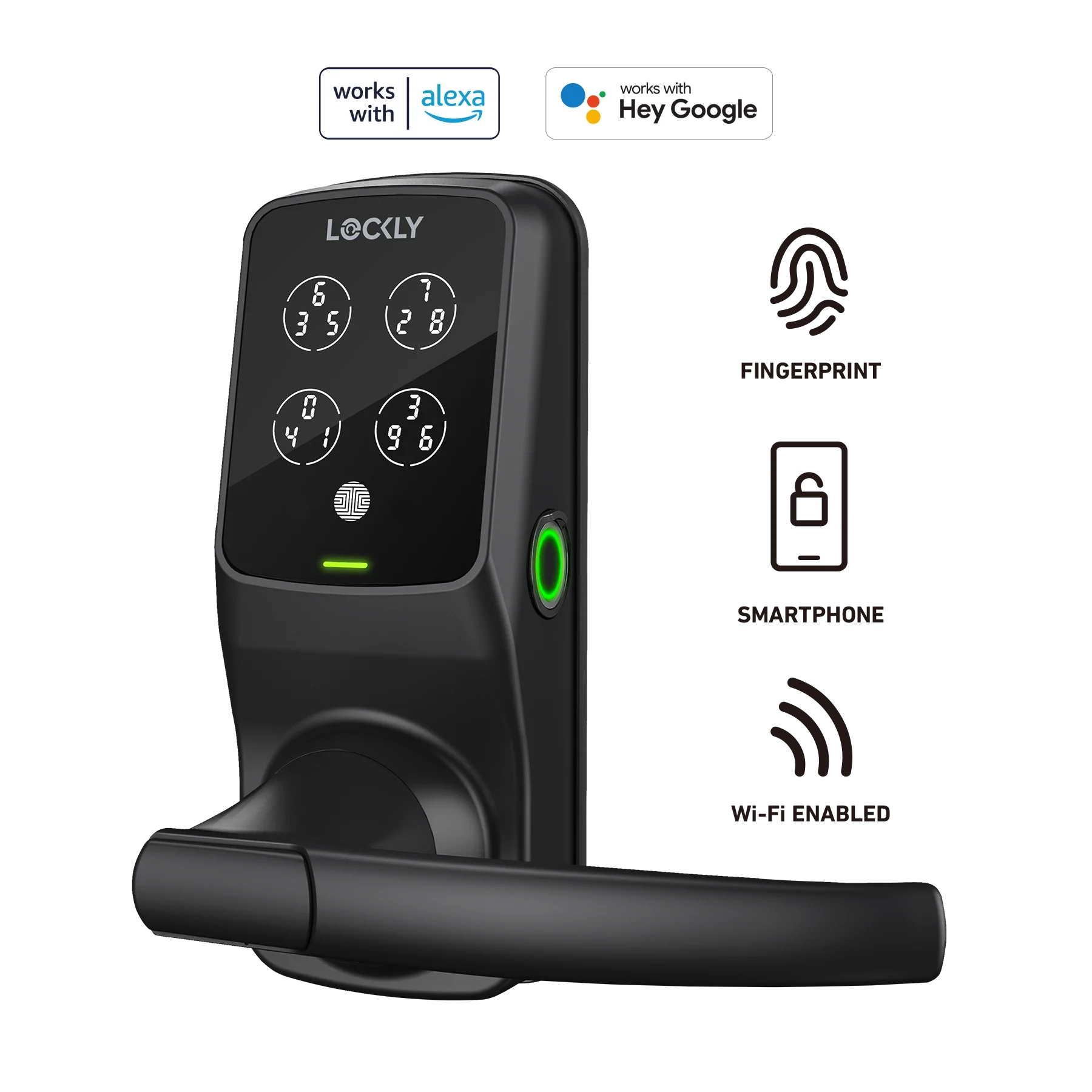 Lockly Secure Pro Lever Lock – US Lock Supply