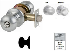 Schlage D170 Single Dummy Trim Knob Lock D Series – US Lock Supply