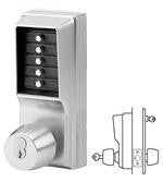 Simplex 1021 Cylindrical Lock, Combination Entry, with Key Override .1000 Series - Barzellock.com