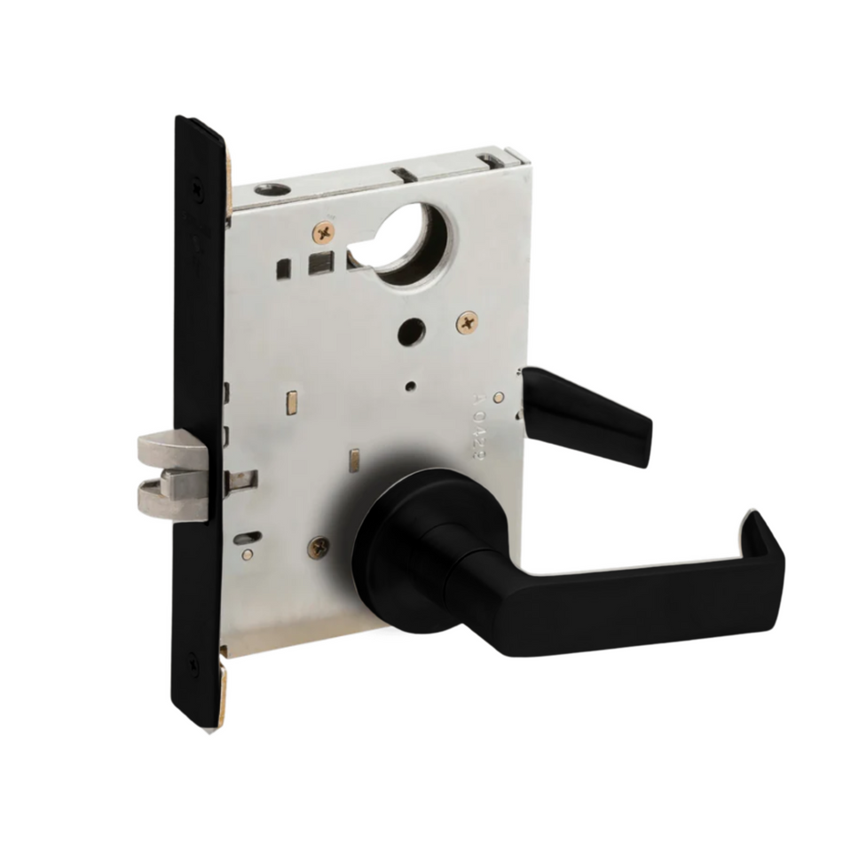 Schlage LV9040 - Vandlgard Bath/Bedroom Privacy Lock - Grade 1 Mortise Non-Keyed Lever Lock With Turn Both Sides