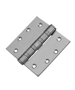 Don-jo HWBB84545 626 Heavy Weight 4 1/2" x 4 1/2", Brass Material, Satin Chrome Finish