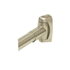 BHP  5' Curved Shower Rod Set