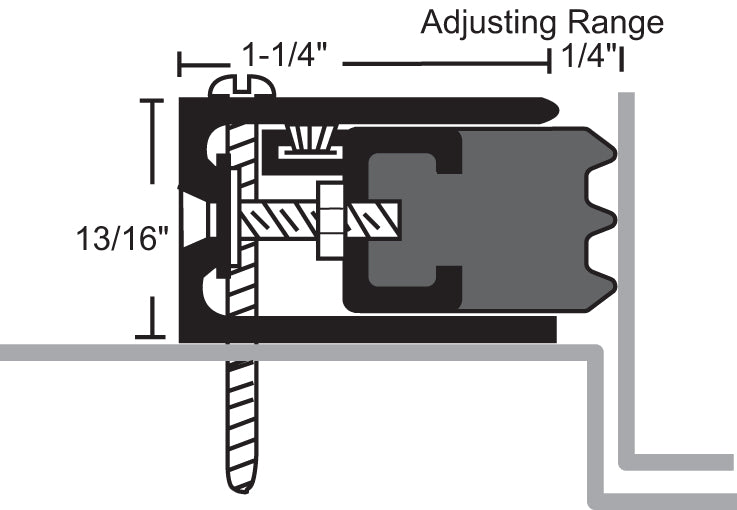 NGP 103N Adjustable Neoprene Perimeter Seal