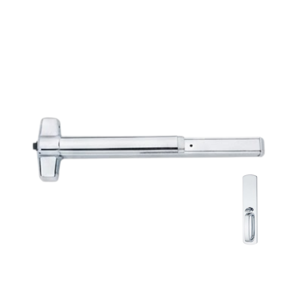 Von Duprin 98TP-BE/99TP-BE - Thumbpiece, Blank Escutcheon Rim Exit Device