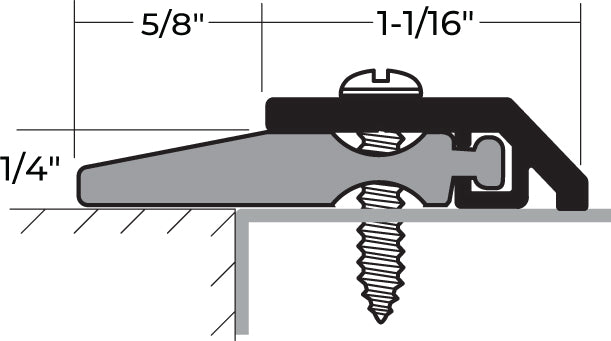 NGP 109N Overlapping Astragal with Neoprene Seal