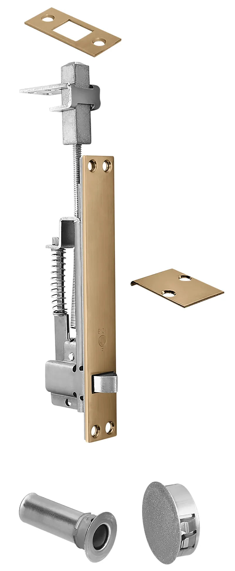 Rockwood 2848 Automatic Flush Bolt with Bottom Fire