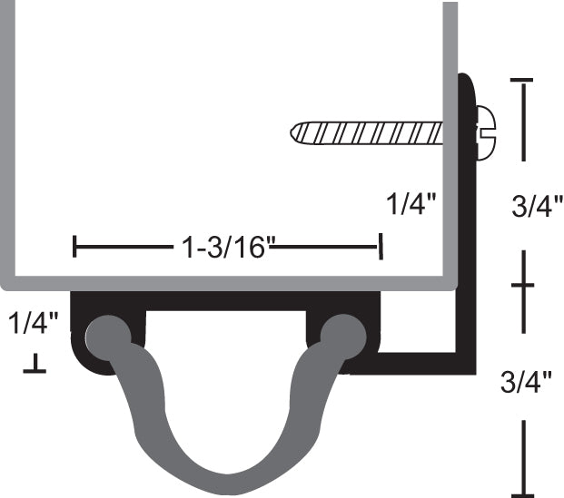 NGP 113N Neoprene Door Shoe