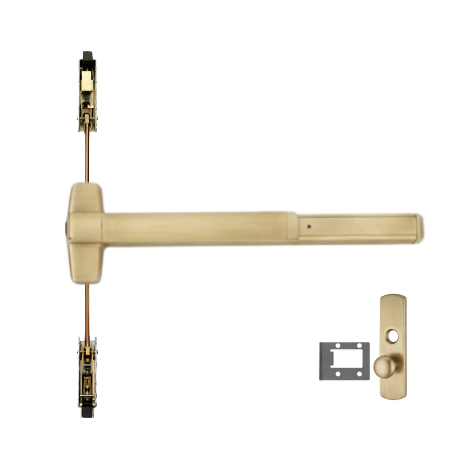 Von Duprin 9847WDC-K-NL/9947WDC-K-NL - Knob,Night Latch Wood Door Concealed Vertical Rod Device