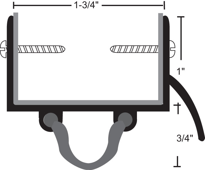 NGP 119N Neoprene Door Shoe