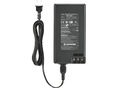 Aiphone - PS-1225UL 12V DC PS 120V 2.5A
