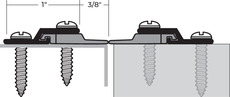 NGP 125N (SET) Astragal with EPDM Seal