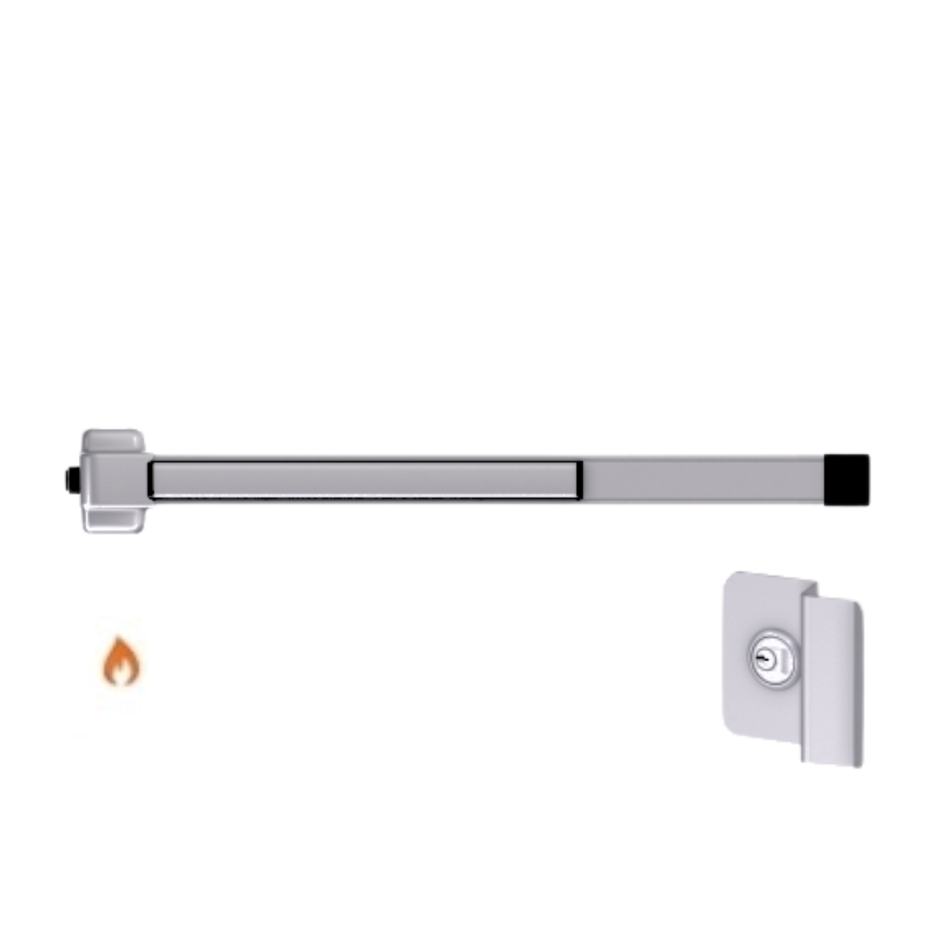 Von Duprin 22NL-F - Night Latch Rim Exit Device Von Duprin 22 Series - Fire Rated