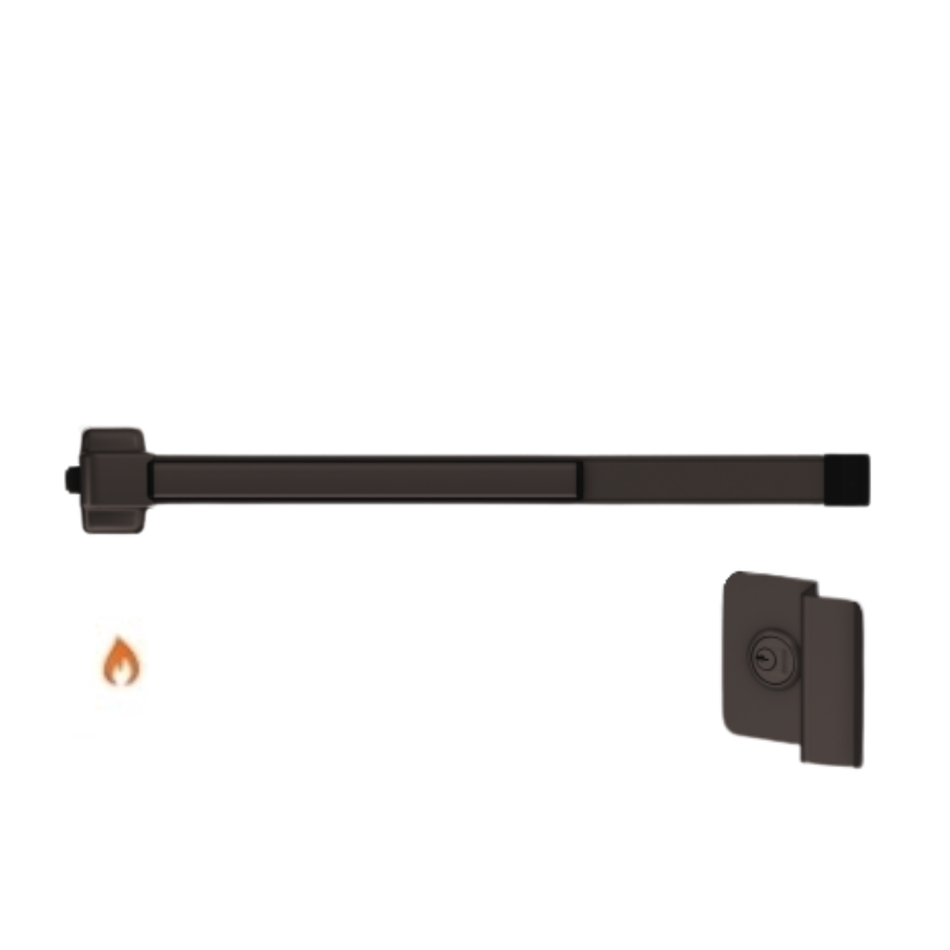 Von Duprin 22NL-F - Night Latch Rim Exit Device Von Duprin 22 Series - Fire Rated