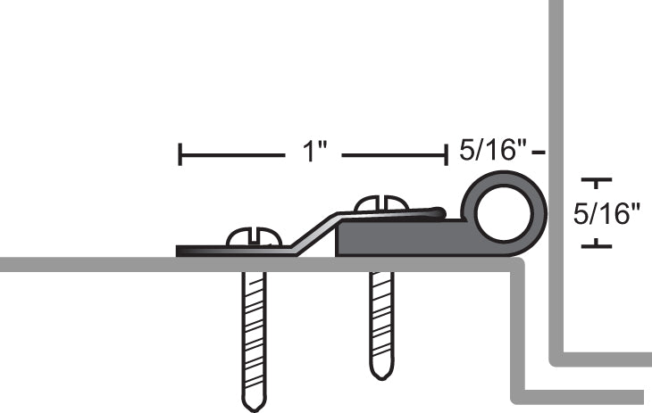 NGP 129NS Neoprene Perimeter Seal