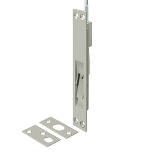Deltana EFB 12", 18", 24", and 39" Extension Flush Bolts, Solid Brass