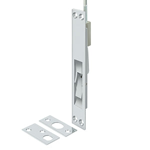 Deltana EFB 12", 18", 24", and 39" Extension Flush Bolts, Solid Brass