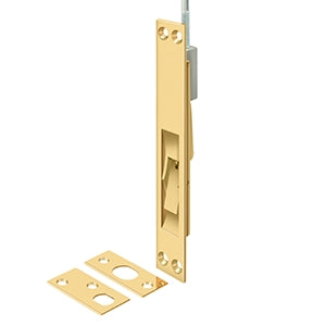 Deltana EFB 12", 18", 24", and 39" Extension Flush Bolts, Solid Brass
