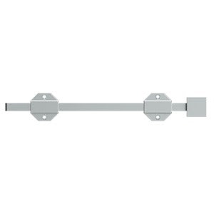 Deltana 12SBM 12" Modern Surface Bolt, Heavy-Duty, Solid Brass