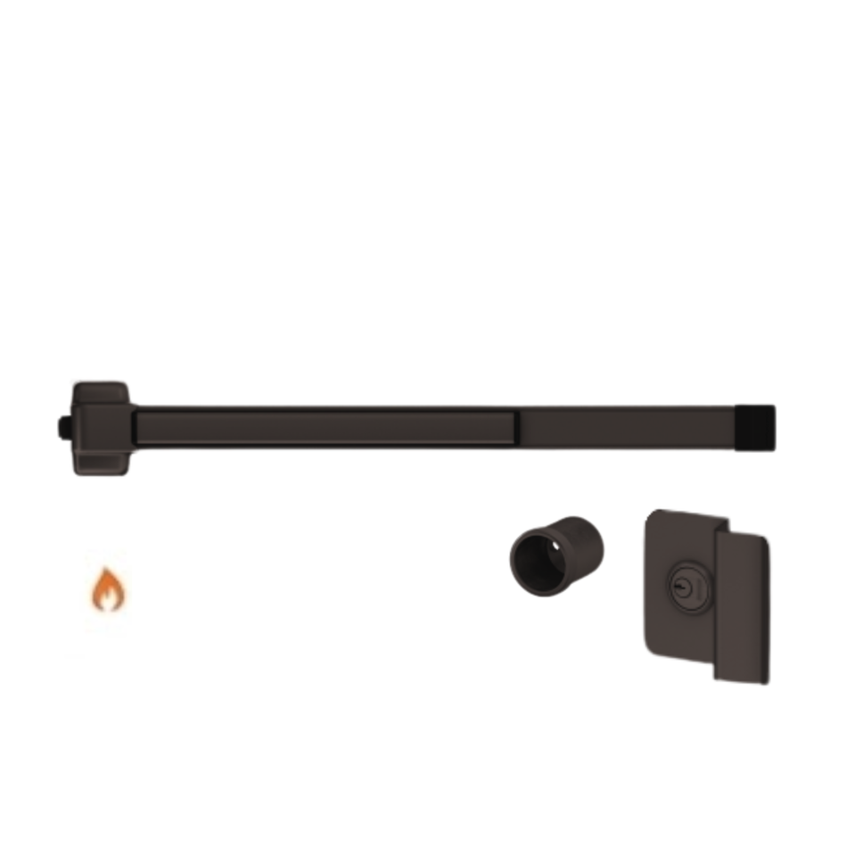 Von Duprin 22NL-OP-F - Night Latch, Optional Pull Rim Exit Device Von Duprin 22 Series - Fire Rated