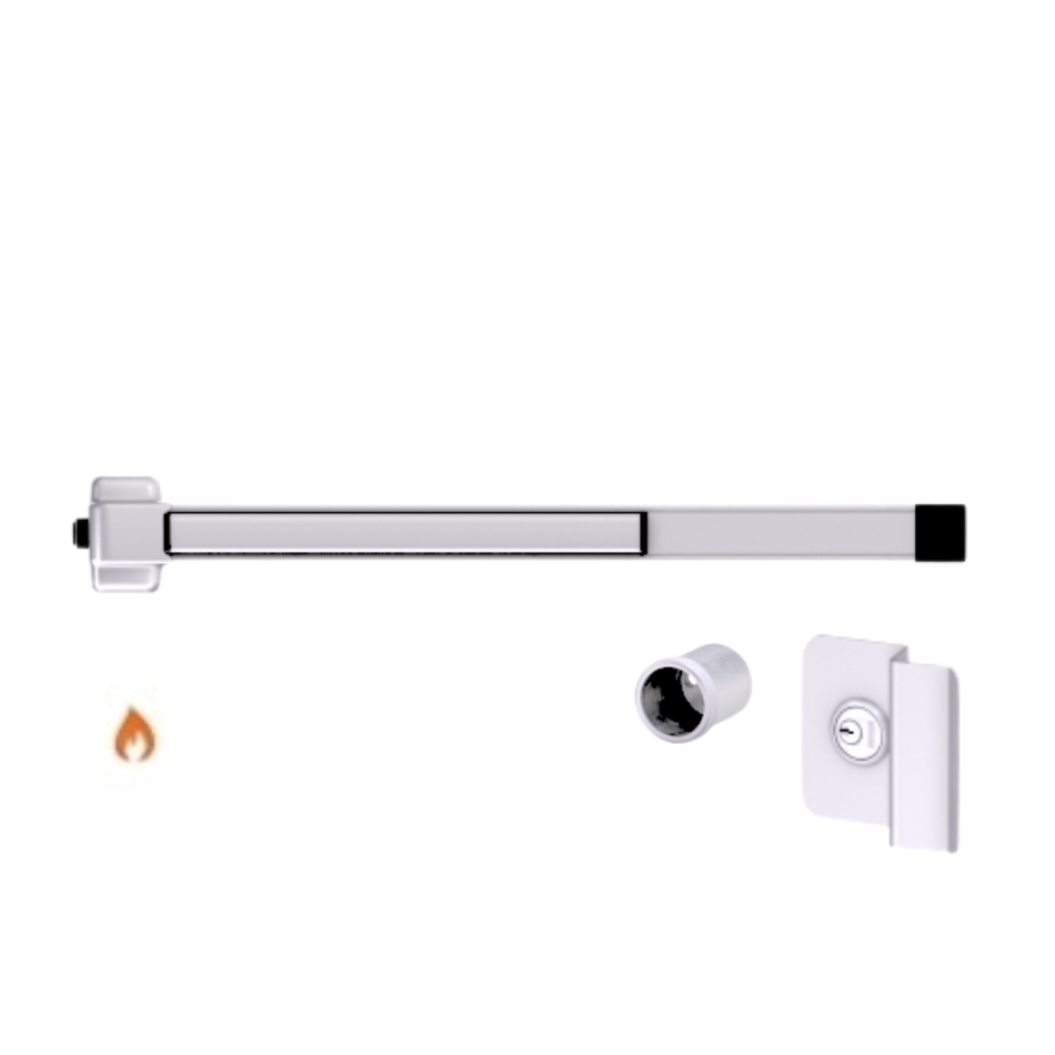 Von Duprin 22NL-OP-F - Night Latch, Optional Pull Rim Exit Device Von Duprin 22 Series - Fire Rated