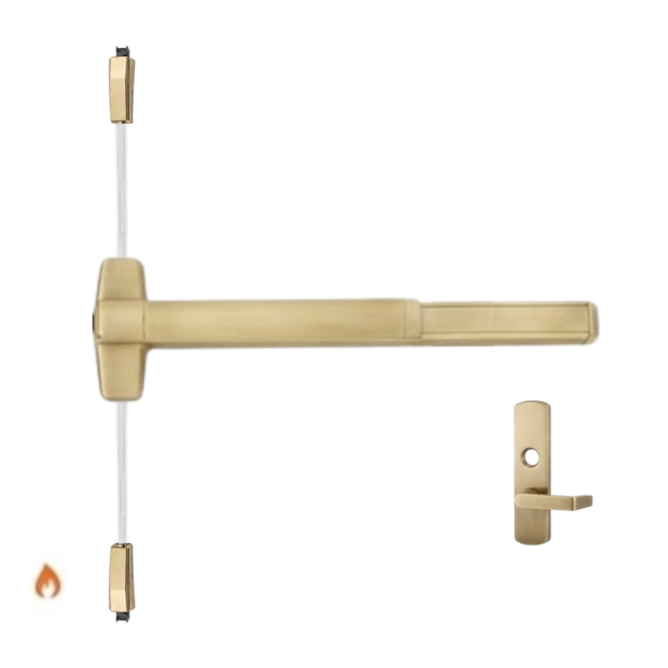 Von Duprin 9827L-F/9927L-F - Lever Surface Vertical Rod Device - Fire Rated