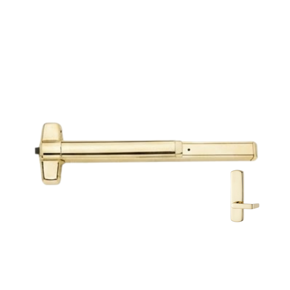 Von Duprin 98L-BE/99L-BE - Lever, Blank Escutcheon Rim Exit Device