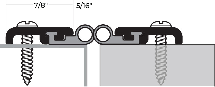 NGP 137N (SET) Neoprene Smoke-Rated Astragal