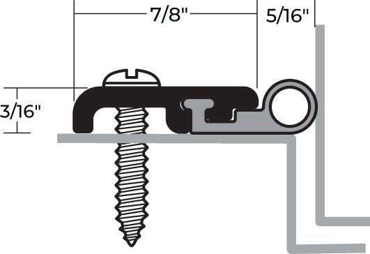 NGP 137N Neoprene Bulb Perimeter Seal