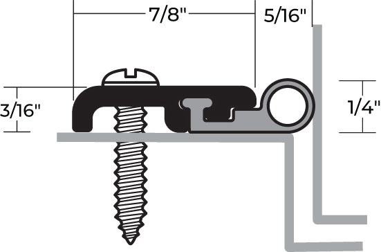 NGP 137S Silicone Dense Bulb Perimeter Seal