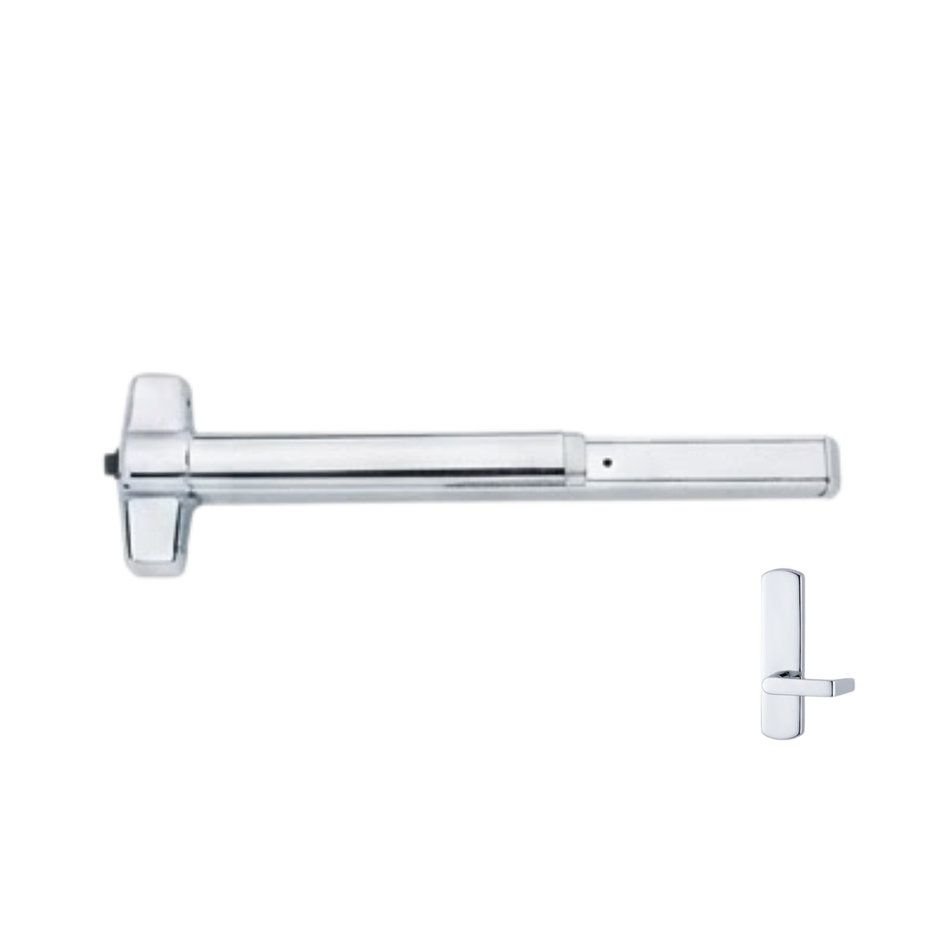 Von Duprin 98L-BE/99L-BE - Lever, Blank Escutcheon Rim Exit Device