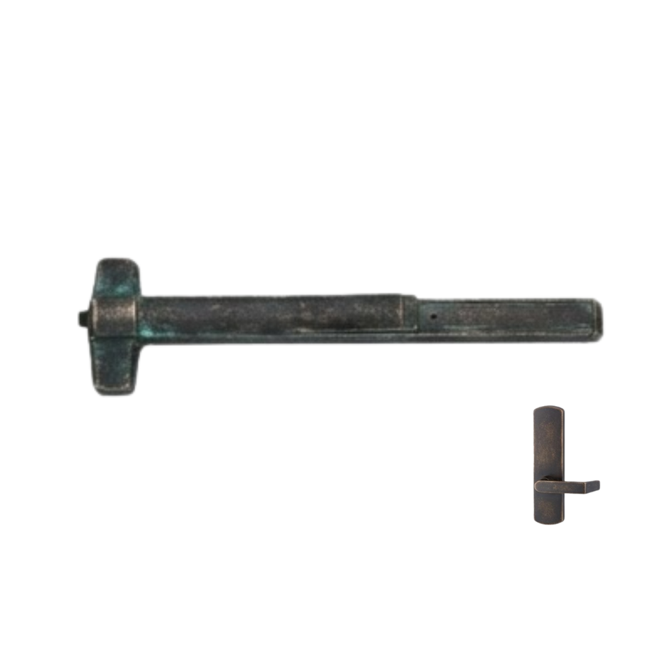 Von Duprin 98L-BE/99L-BE - Lever, Blank Escutcheon Rim Exit Device