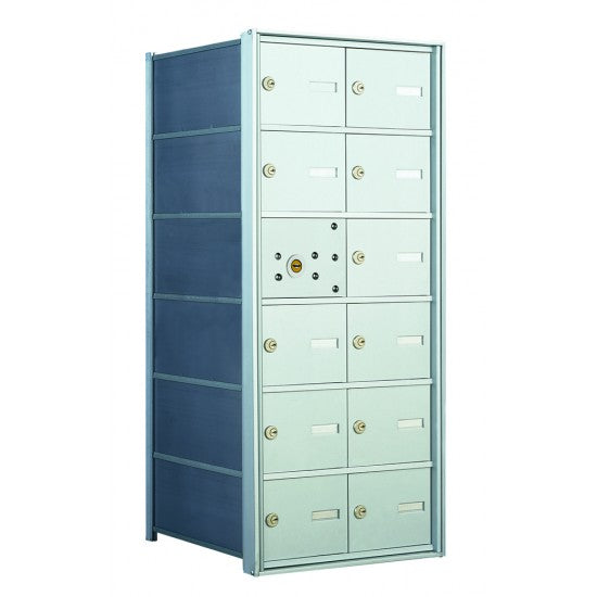 140062A - 11 Tenant Doors with 1 Master Door - 1400 Series USPS 4B+ Approved Horizontal Replacement Mailbox