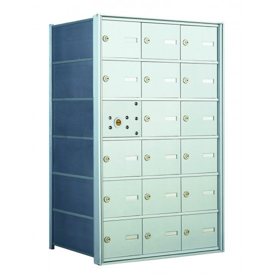 140063A - 17 Tenant Doors with 1 Master Door - 1400 Series USPS 4B+ Approved Horizontal Replacement Mailbox