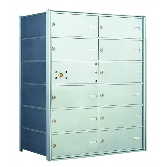140064DA - 11 Tenant Doors with 1 Master Door - 1400 Series USPS 4B+ Approved Horizontal Replacement Mailbox