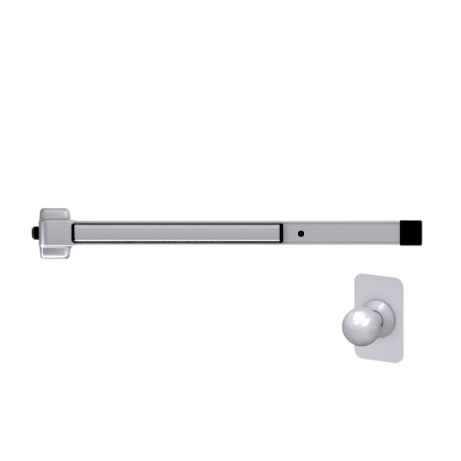 Von Duprin 22K-BE - Knob, Blank Escutcheon Rim Exit Device Von Duprin 22 Series