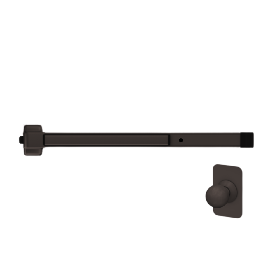Von Duprin 22K-BE - Knob, Blank Escutcheon Rim Exit Device Von Duprin 22 Series