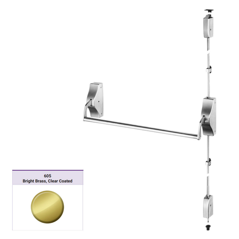 Accentra 1510 Series Surface Vertical Rod Exit Device - Panic Rated / Fire Rated