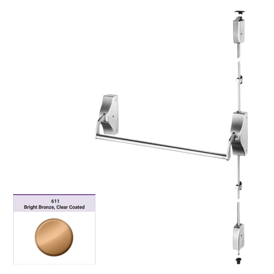 Accentra 1510 Series Surface Vertical Rod Exit Device - Panic Rated / Fire Rated