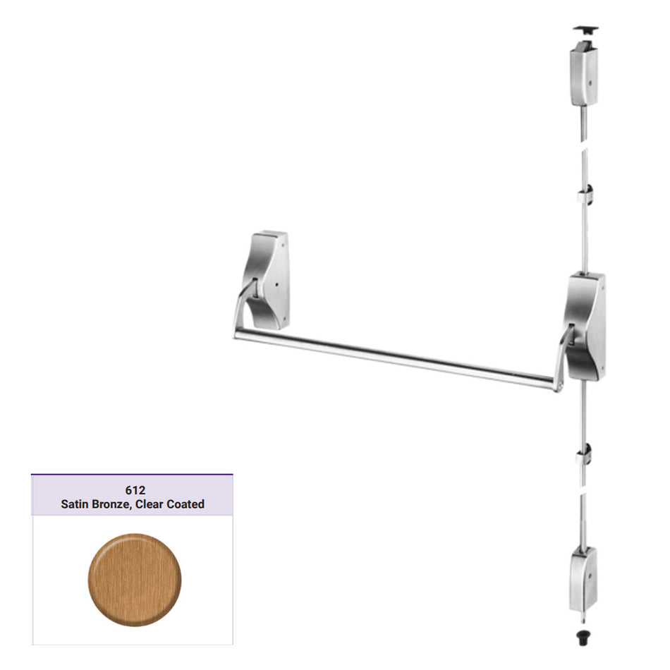 Accentra 1510 Series Surface Vertical Rod Exit Device - Panic Rated / Fire Rated