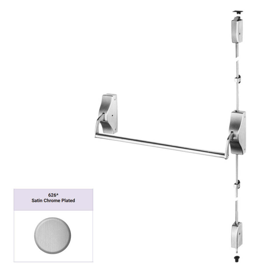 Accentra 1510 Series Surface Vertical Rod Exit Device - Panic Rated / Fire Rated