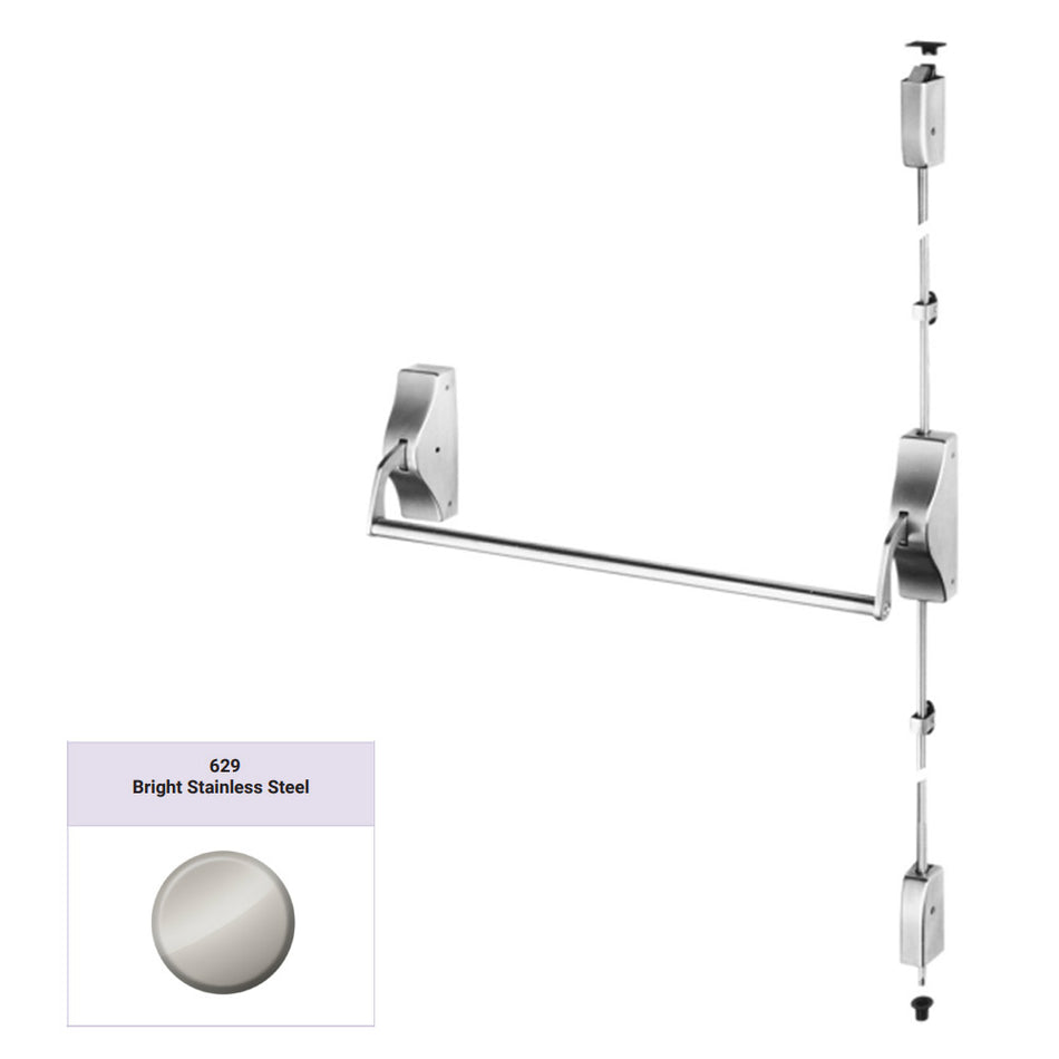 Accentra 1510 Series Surface Vertical Rod Exit Device - Panic Rated / Fire Rated