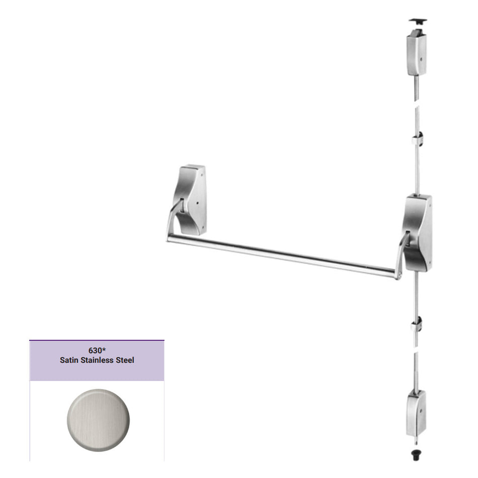 Accentra 1510 Series Surface Vertical Rod Exit Device - Panic Rated / Fire Rated