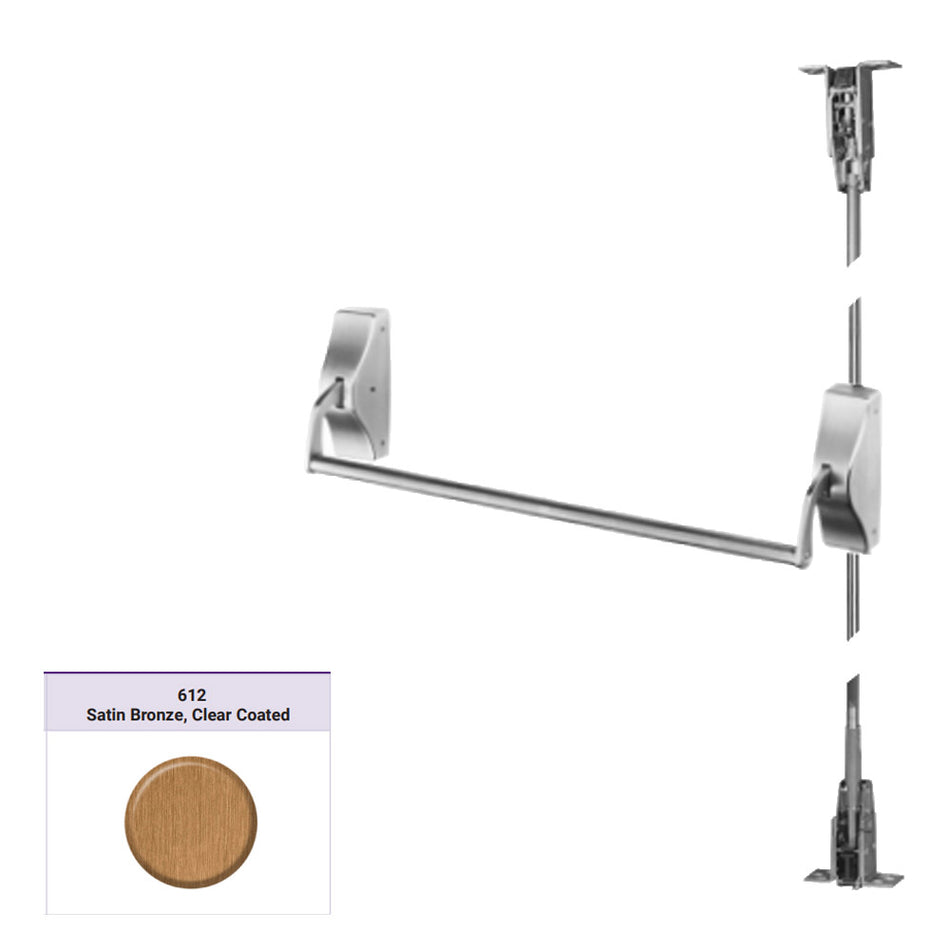 Accentra 1520 Series Concealed Vertical Rod Exit Device - Panic Rated / Fire Rated