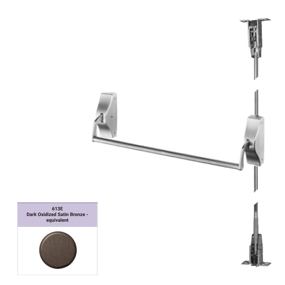 Accentra 1520 Series Concealed Vertical Rod Exit Device - Panic Rated / Fire Rated