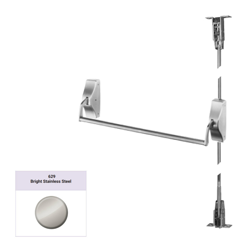 Accentra 1520 Series Concealed Vertical Rod Exit Device - Panic Rated / Fire Rated