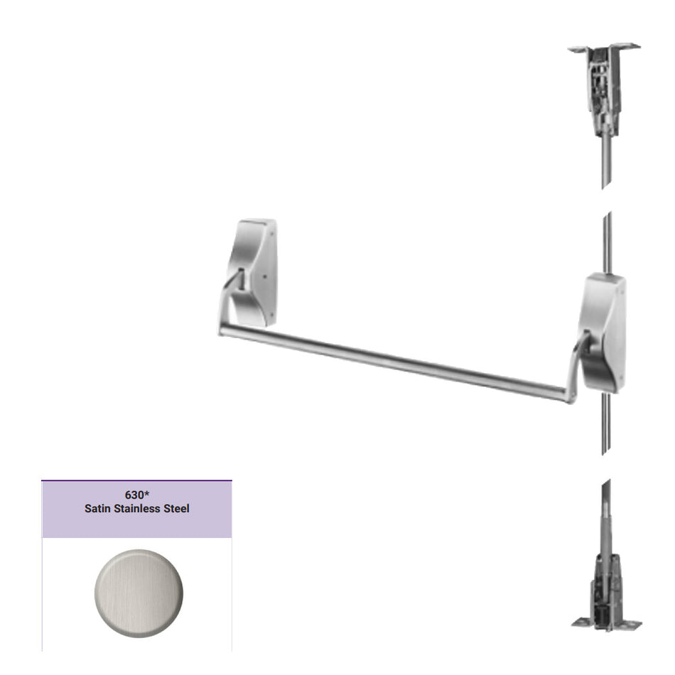 Accentra 1520 Series Concealed Vertical Rod Exit Device - Panic Rated / Fire Rated