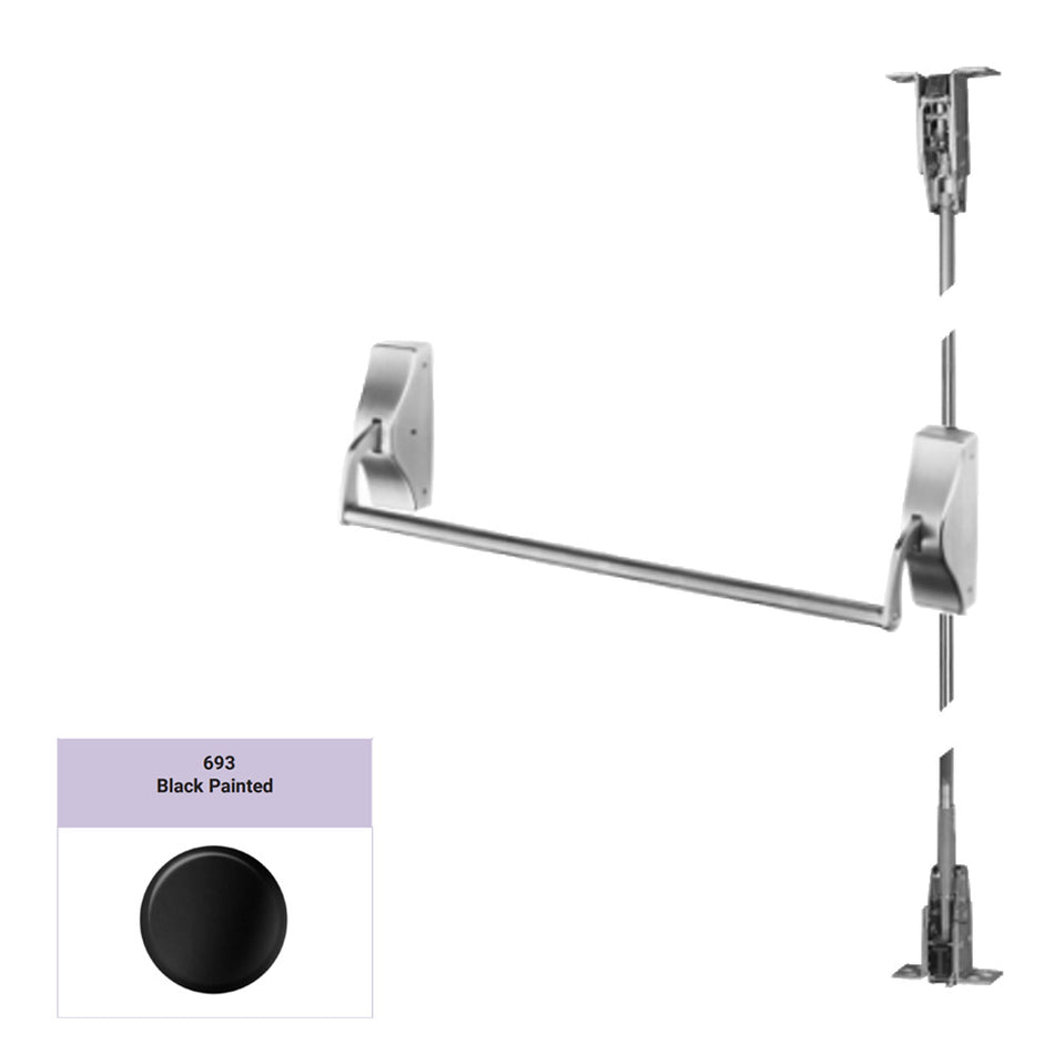 Accentra 1520 Series Concealed Vertical Rod Exit Device - Panic Rated / Fire Rated
