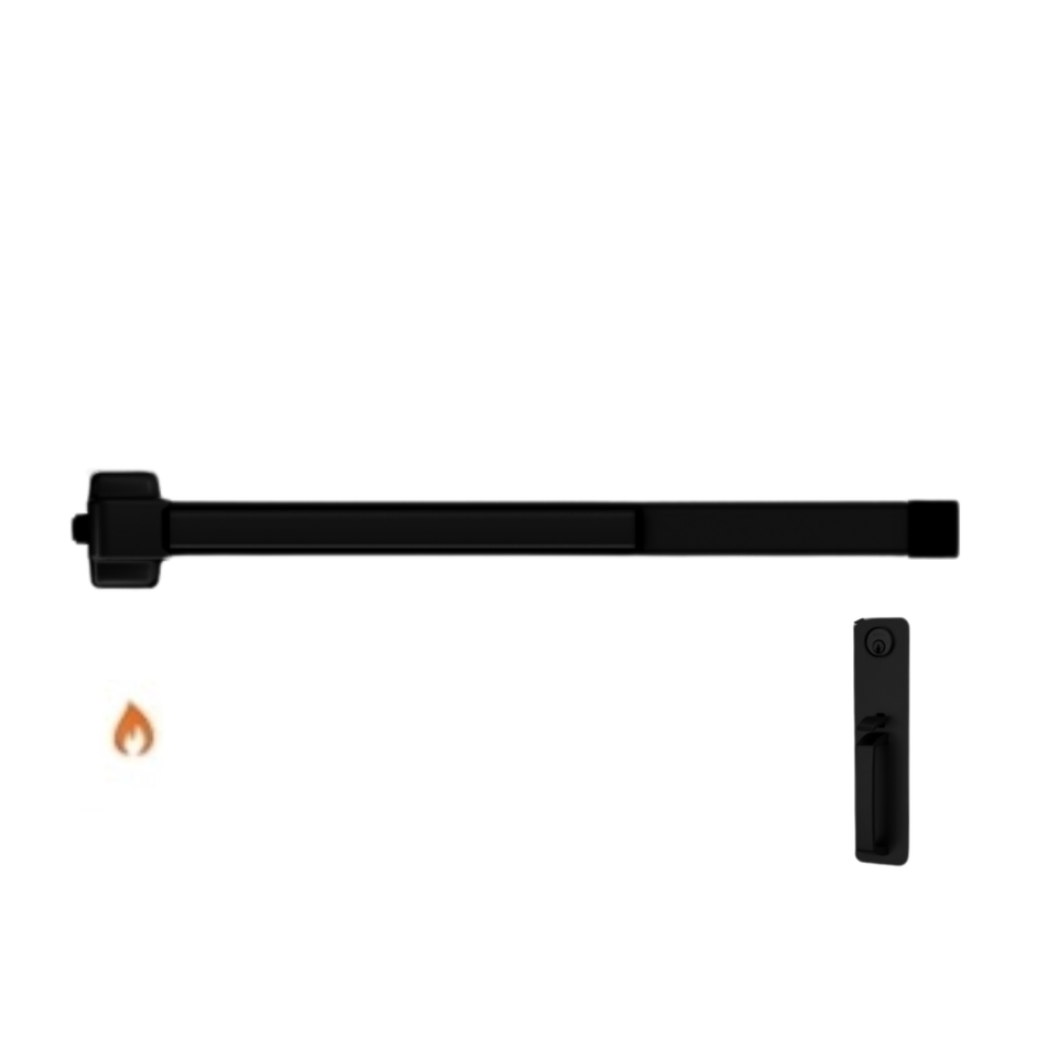 Von Duprin 22TP-F - Thumbpiece Rim Exit Device Von Duprin 22 Series - Fire Rated