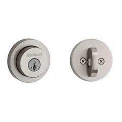 Kwikset 158 Round Deadbolt (Keyed One Side)