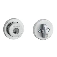 Kwikset 158 Round Deadbolt (Keyed One Side)